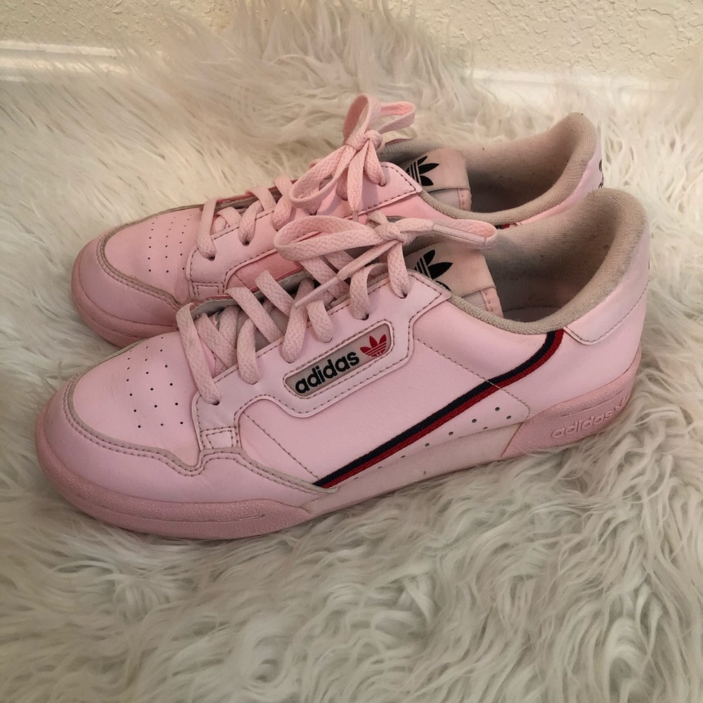 Adidas Continental 80 Pink Sneakers M5.5 W7.5